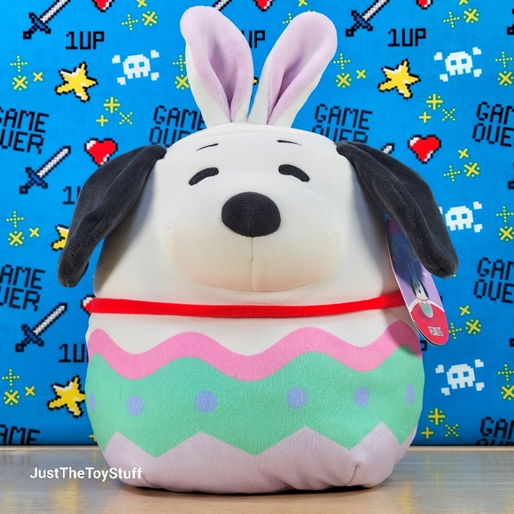 Squishmallows Toys Squishmallow Peanuts Snoopy Inside Easter Egg 8